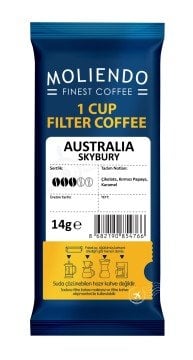 Moliendo 1 Cup Australia Skybury Filtre Kahve 14 g