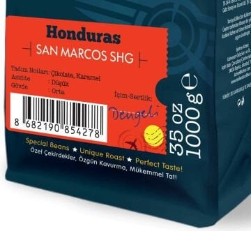 Moliendo Honduras San Marcos SHG Yöresel Kahve