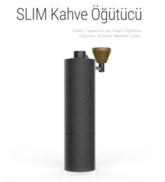 Timemore Slim S Titanyum Dişli Manuel Kahve Değirmeni