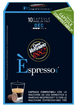 Caffe Vergnano Espresso Decaf (10xNespresso Uyumlu Kapsül)