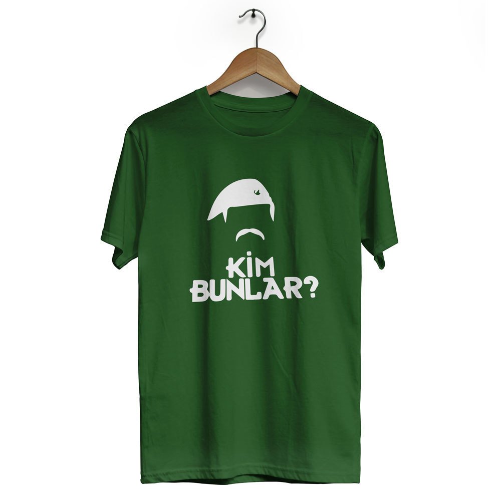 Wer sind sie Hals Kurzarm T Shirts