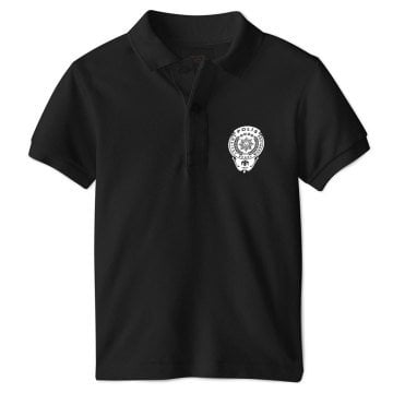 Police Emblem Polo Kurzarm T-Shirts