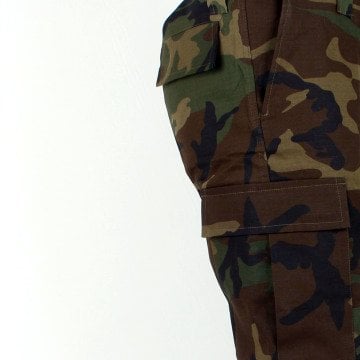 Karacı Askeri Çizgili Kargo Pantolon