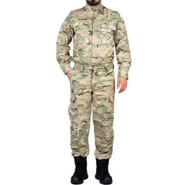 Multicam Askeri Kamuflaj Gömlek Pantolon Takım