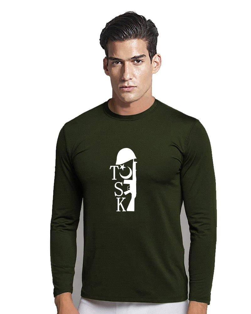 TSK Yeşil Termal Askeri Tişört