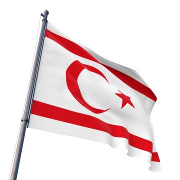 Kuzey Kıbrıs Türk Cumhuriyeti KKTC Devlet Bayrağı 100x150 cm