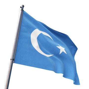 Doğu Türkistan Bayrağı 100x150 cm