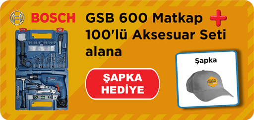 Bosch GSB 600 Darbeli Matkap alana, Sismik Market 