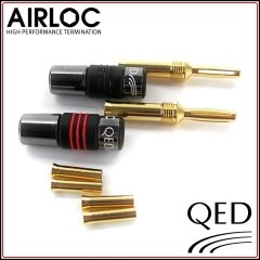 QE-1910 AIRLOC METAL 4MM BANANA / Adet