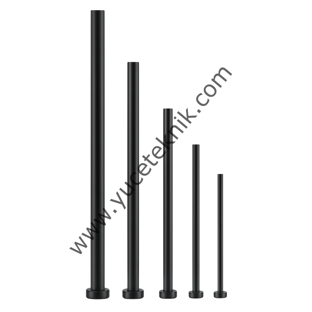 Silindir Başlı İtici Metal Enjeksiyon Nitrasyonlu (1mm-8mm Arası)