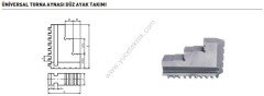 Unıversal Torna Aynası Düz Ayak Takımı(4 Ayaklı Set)