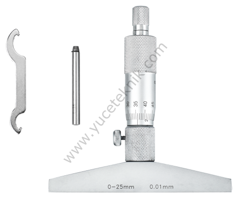 Mekanik Derinlik Mikrometresi