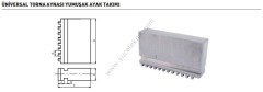Unıversal Torna Aynası Yumuşak Ayak Takımı (3 Ayaklı Set)