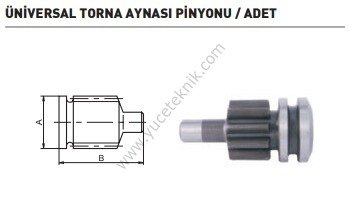 Unıversal Torna Aynası Pinyonu