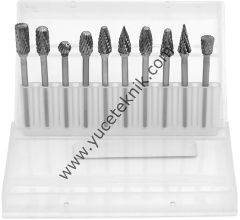 Karbür Kalıpçı Freze Setleri