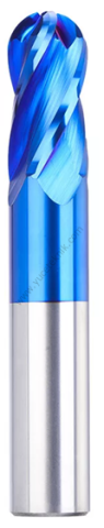 4 Ağızlı Ultraplus Karbür Parmak Freze Küre (65 HRC)