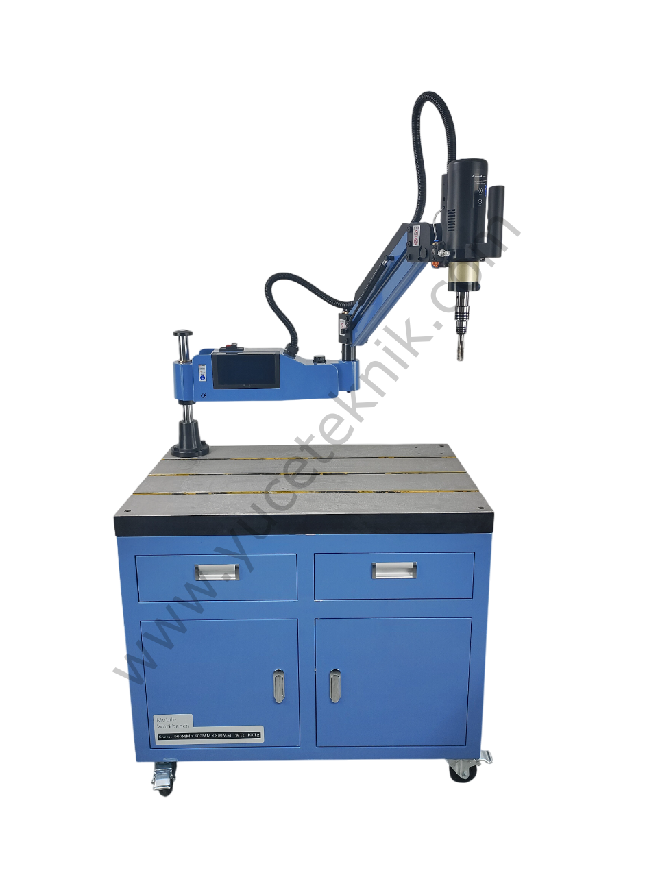 M3-M16 Elektrikli Klavuz Çekme Makinası