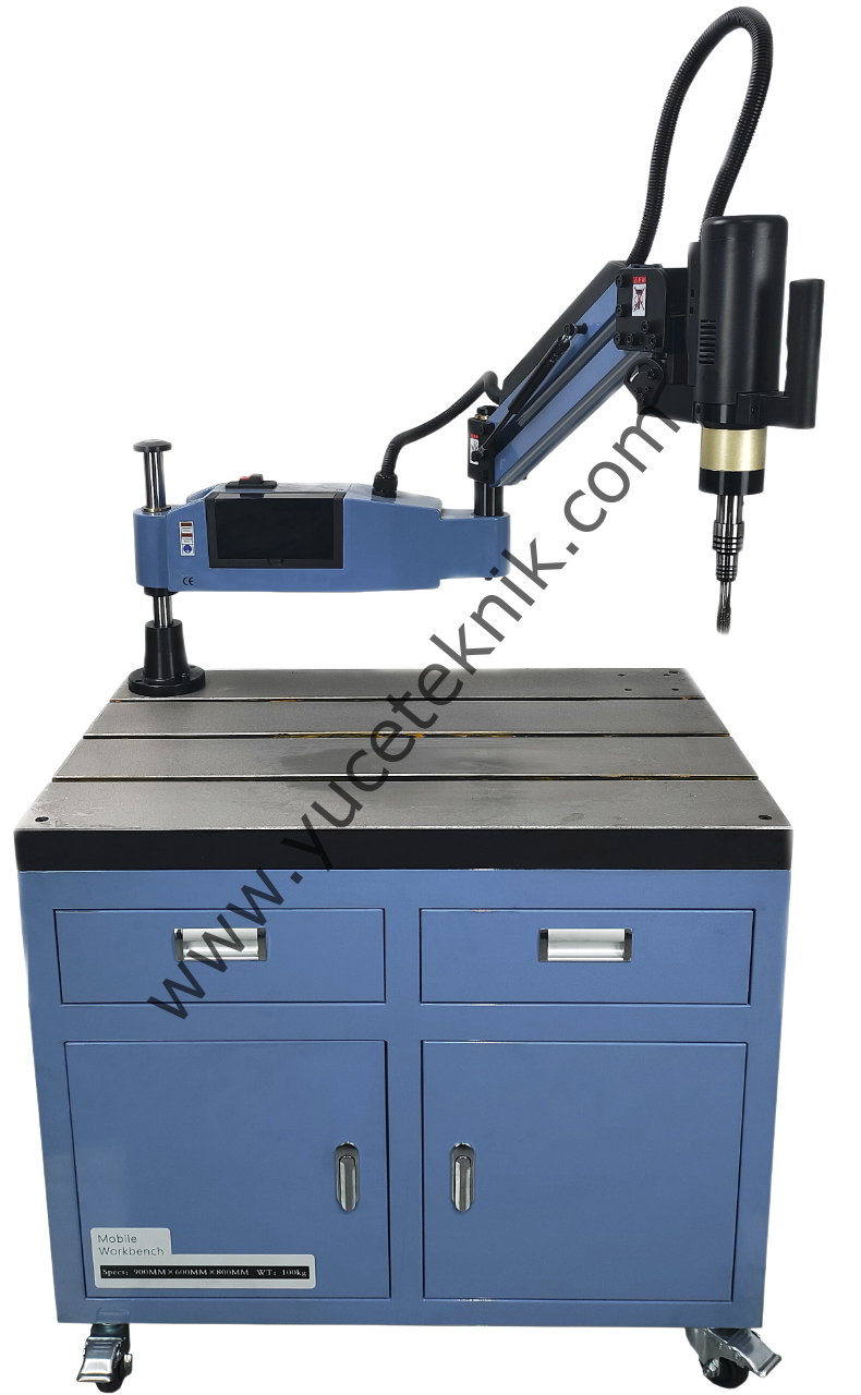 M6-M30 Elektrikli Dokunmatik Kılavuz Çekme Makinesi