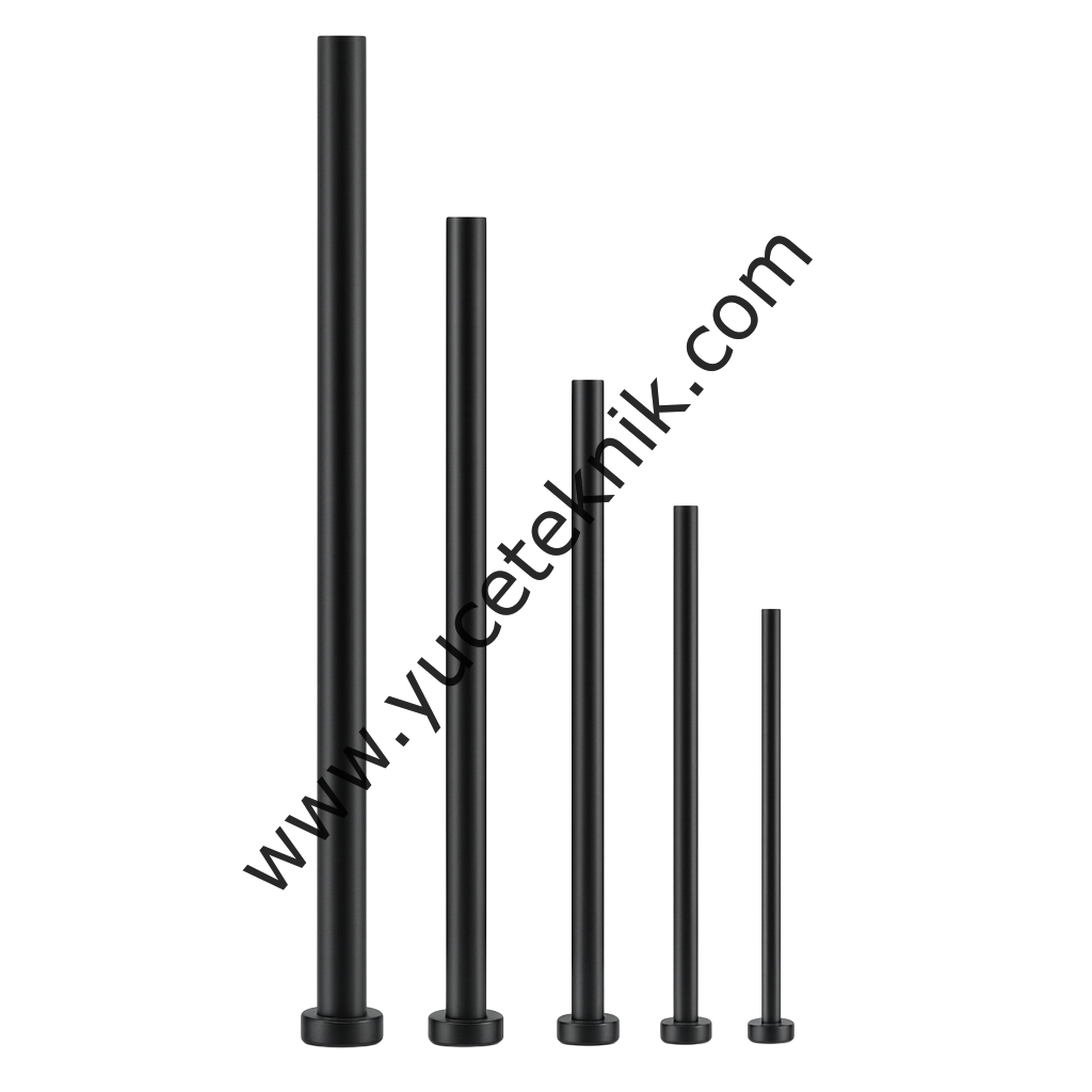 Silindir Başlı İtici Metal Enjeksiyon Nitrasyonlu (8.5mm-25mm Arası)