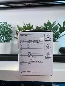 Ledvance GU10 9.6 Watt 750 lumen Ampul