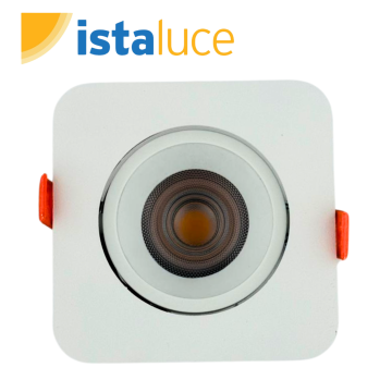 İSTALUCE İST-145 KARE 8W-12W LEDli  Hareketli Slim Spot