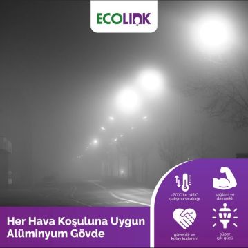ECOLİNK 60W YOL AYDINLATMA ARMATÜRÜ
