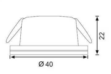 JUPITER LS968  3W MİNİ SPOT ARMATÜR