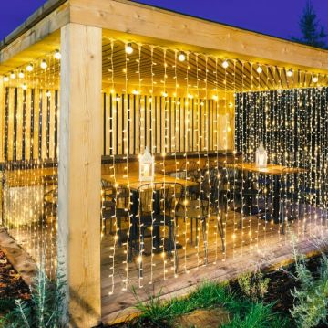 YILBAŞI AYDINLATMA SABİT PERDE 2M x 2M DIŞ MEKAN