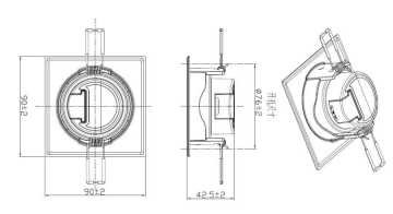 JUPİTER LS459 5W Hareketli LED Spot