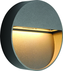 JUPITER LW454 3W LED 3000K ANTRASİT BAHÇE APLİK IP44