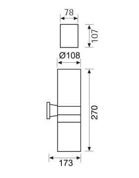 JUPITER JW926 E27 DUYLU BAHÇE APLİK IP44