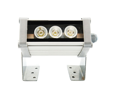 LUDEL 10Cm 3x1W LED WALLWASHER ARMATÜR IP65