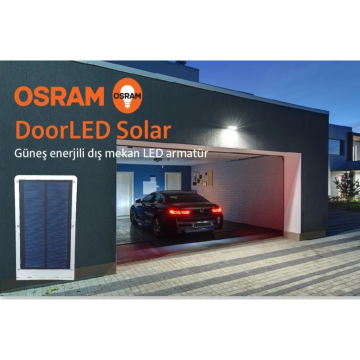 Osram Güneş Enerjili (Solar) Hareket Sensörlü Led Armatür 3 W.