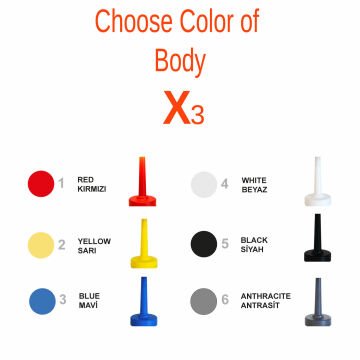Lalumi Lamba PRO Kablosuz Şarjlı Pilli Masa Lambası Mat Colormix MA1-3233