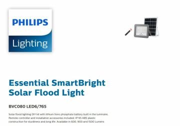 Philips Solar Projektör BVC080 LED6/765 4W 6500K