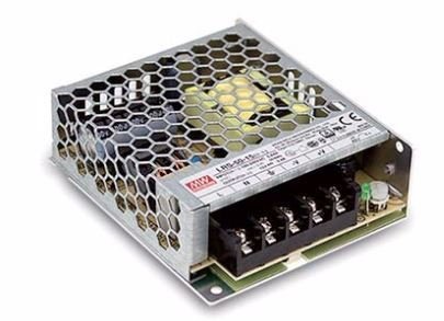 MEANWELL LRS-50-24 50W 24VDC IP20 LED DRIVER