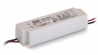 MEANWELL LPV-20-24 20W 24VDC IP67 LED DRIVER