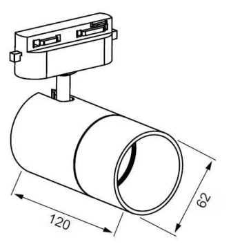 Jupiter JR657 B Monofaze Soketli Ray Spot