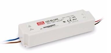 MEANWELL LPC-60-1400 59W 1400mA IP67 LED DRIVER