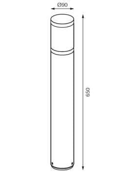 JUPITER JG957 Bahçe Direk