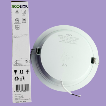 Ecolink EDL190 LED18 D200 22.5 Watt sıvaaltı slim downlight