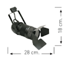 LUDEL DEKORATİF RAYSPOT ARMATÜR RSA1056 E27/PAR30