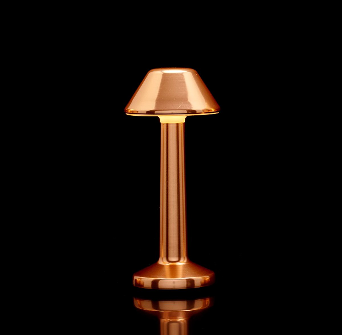 IMAGILIGHTS ROSE GOLD SKIRT ŞARJLI DEKORATİF MASA LAMBASI