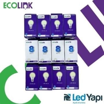 ECOLINK 8 WATT E27 LED AMPUL 720 LUMEN