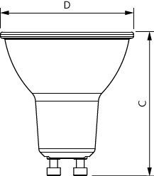 PHILIPS MASTER CRI90 DİMLİ GU10 AMPUL MAS LED spot VLE D 4.8-50W GU10 927 36D