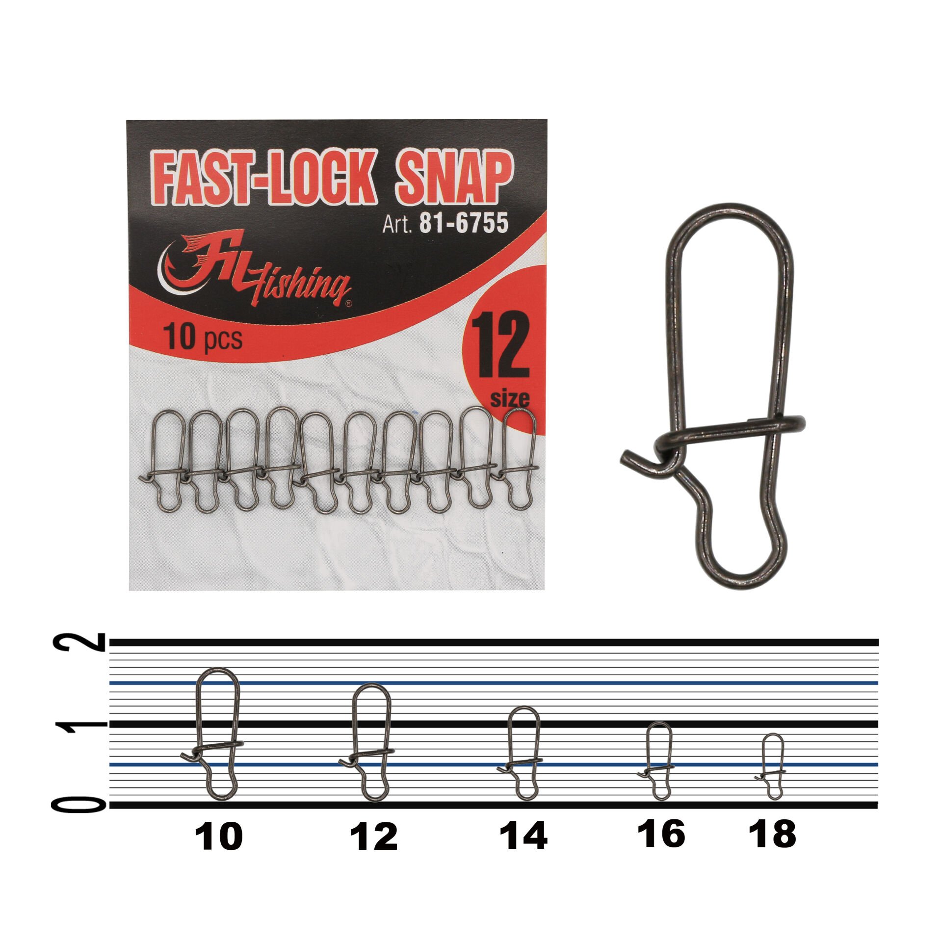 Fast-Lock Snap 10pcs