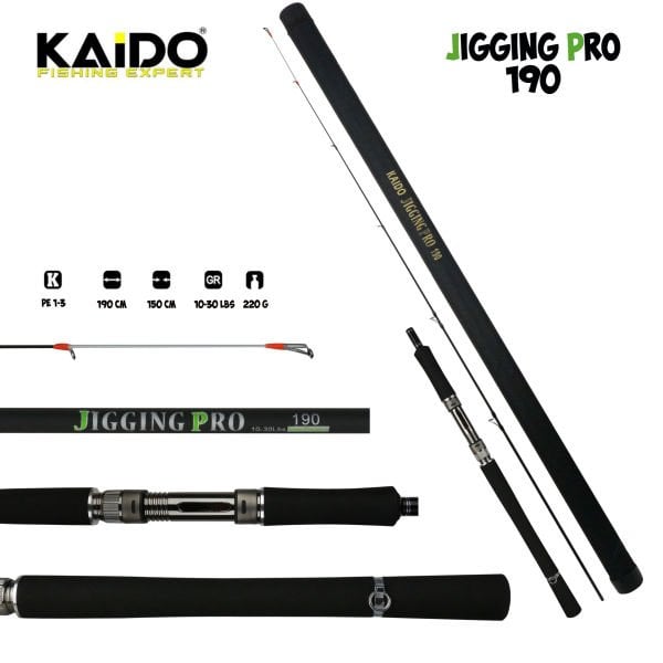 Kaido Jigging Pro 190Cm Kamış PE 1-3