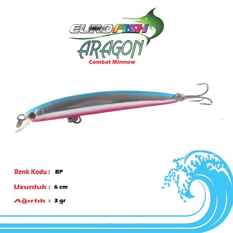 Aragon AGF 60 Maket Balık 6 cm BP