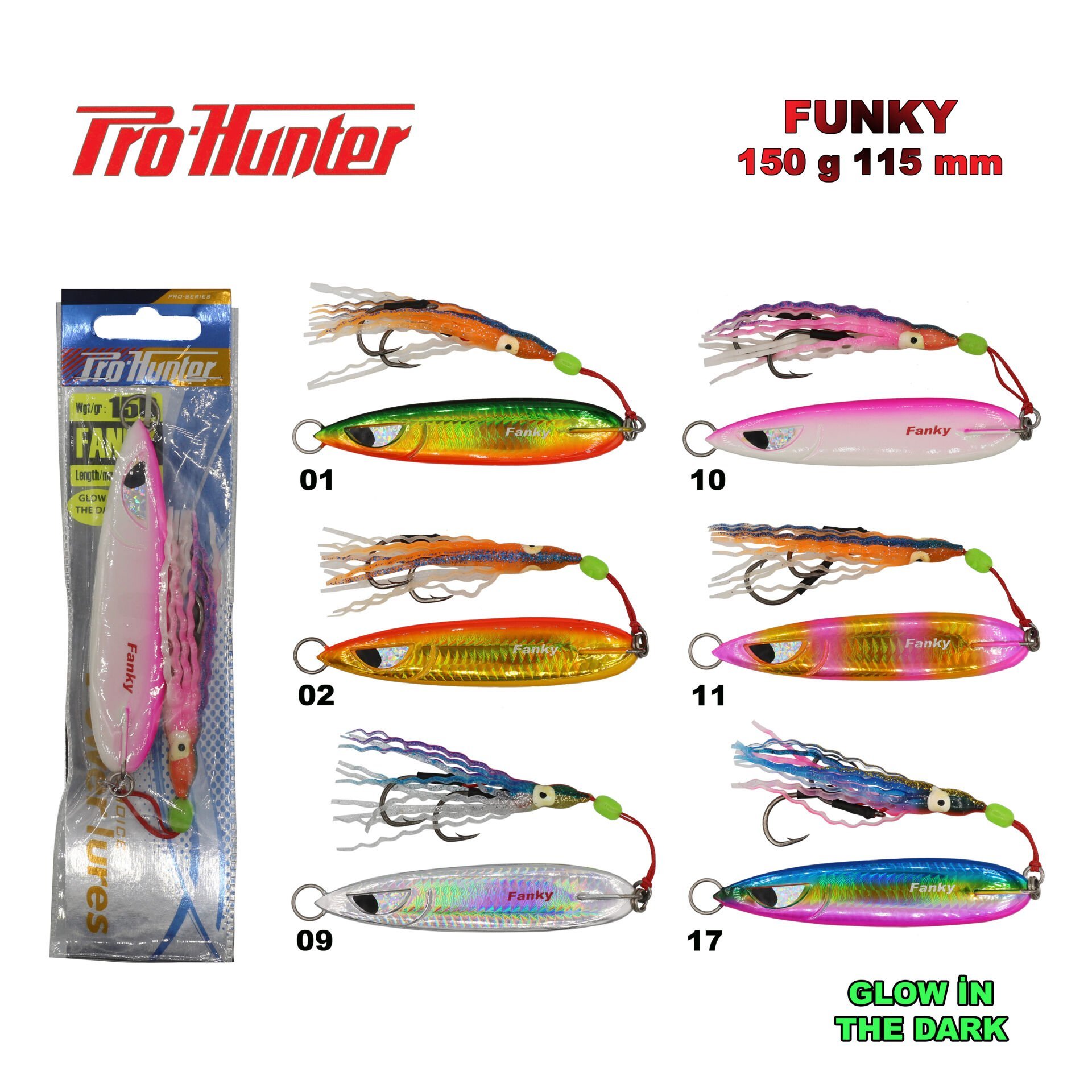 Fanky Lures 150 g Jig 17