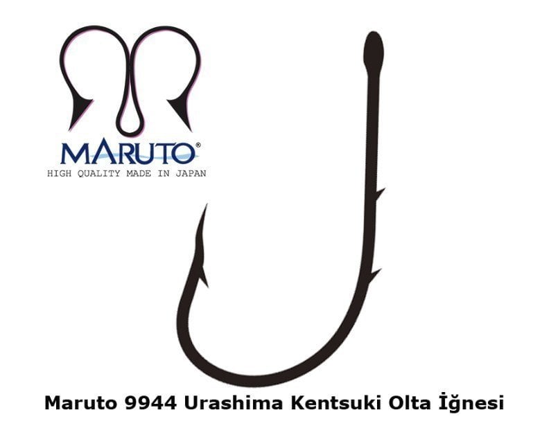 Maruto 9944NS Siyah Nikel Olta İğnesi No:6/0 (4Pcs)